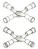 Product Image - 4 Way Connectors